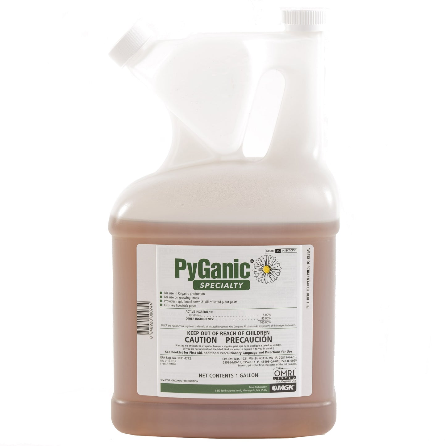 PyGanic Crop Protection 5.0 EC, Gallon