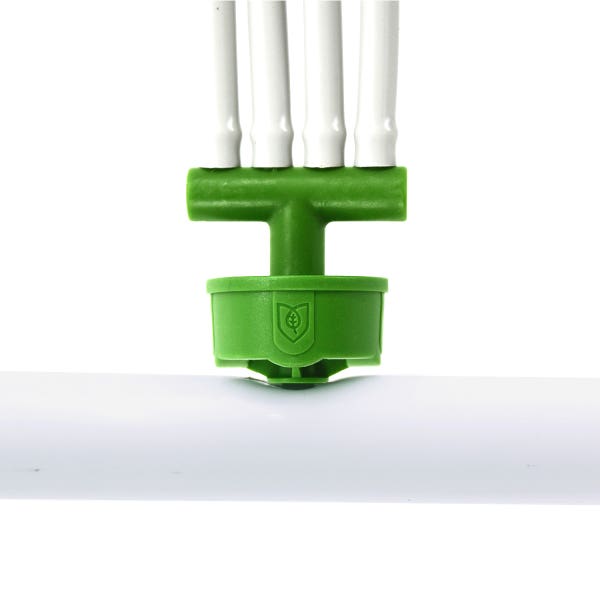 FloraFlex Drip | 4-Way .15 GPH Parallel Split Tube Assembly