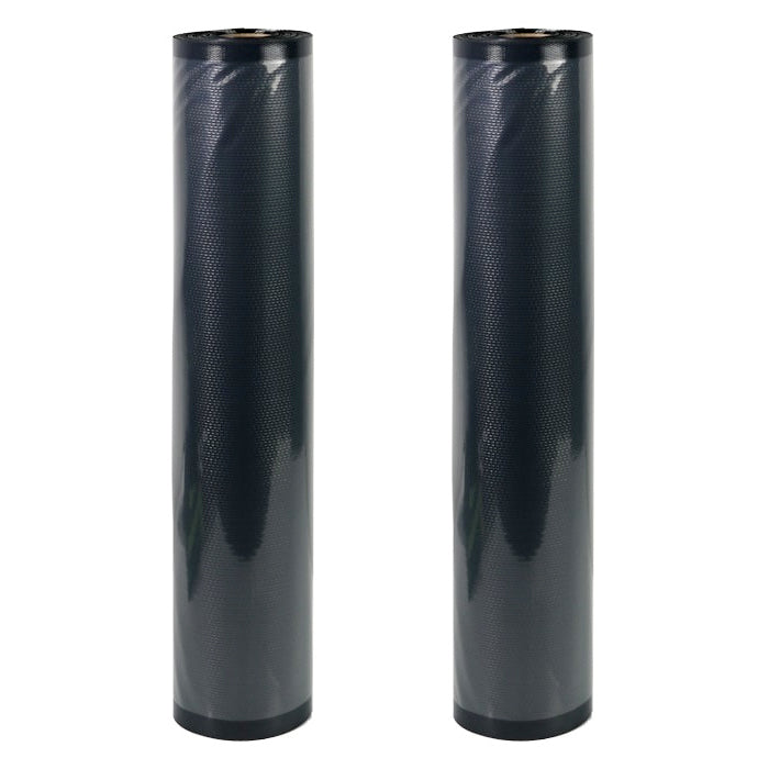 NatureVac Vacuum Seal Rolls, Black & Clear