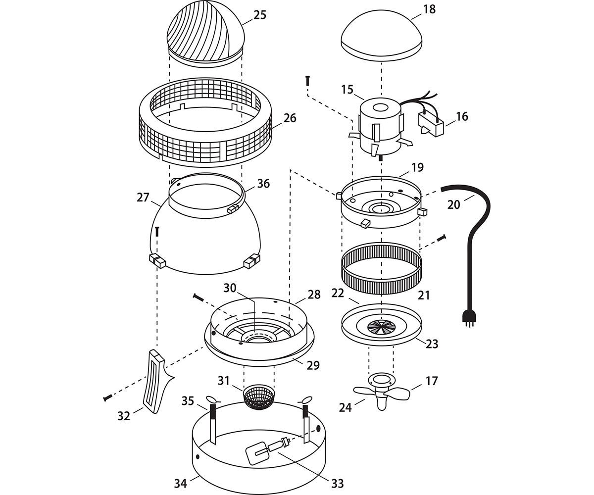 Active Air Commercial Humidifier Assembly