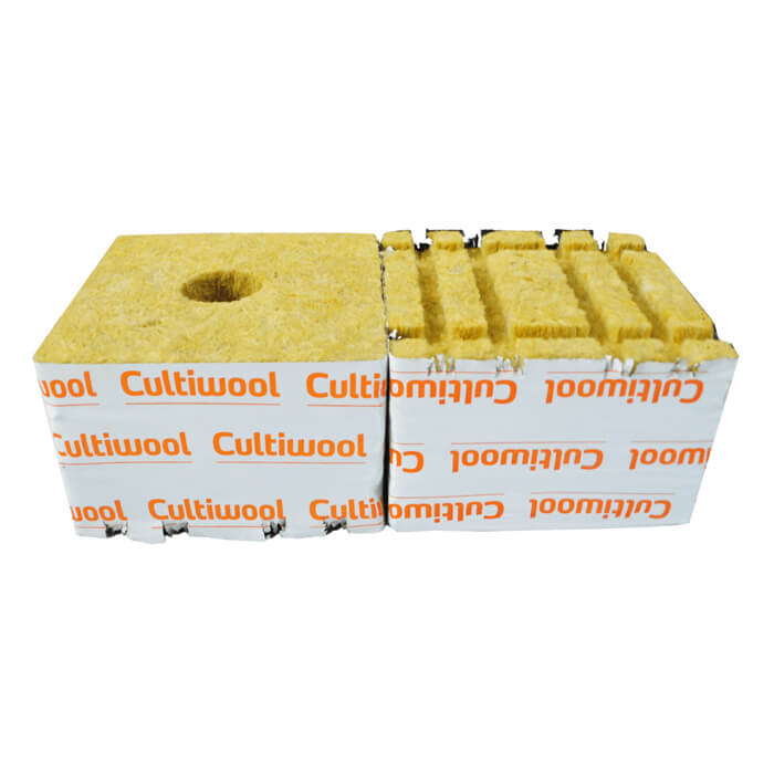 Cultiwool 6" x 6" x 4" w/ Optidrain