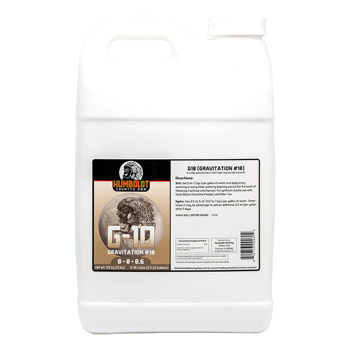 Humboldt County's Own G10, 2.5 Gallon