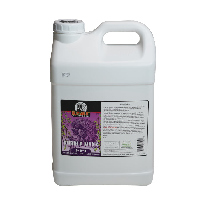 Humboldt County's Own Purple Maxx, 2.5 Gallon
