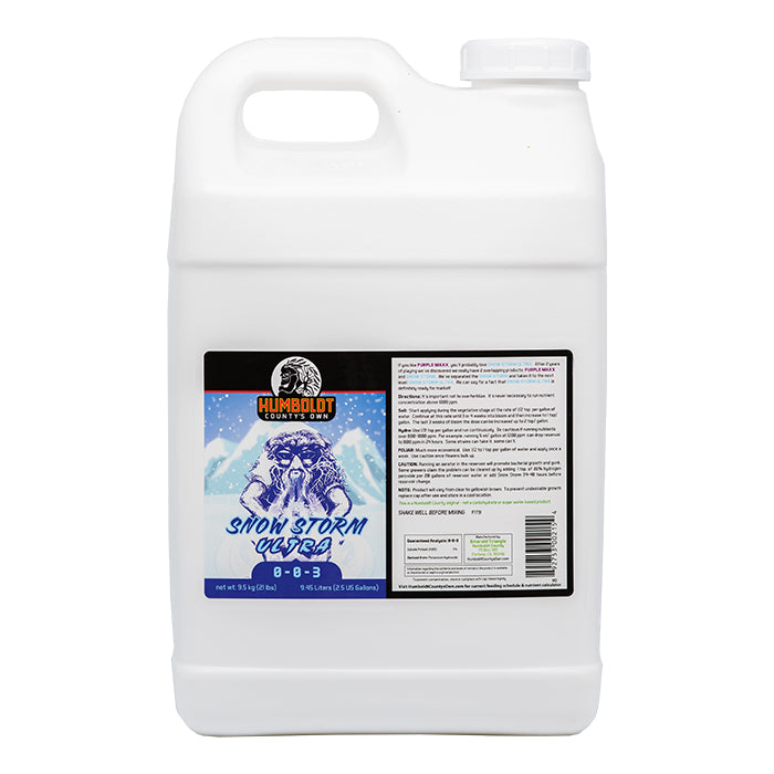 Humboldt County's Own Snow Storm Ultra, 2.5 gal