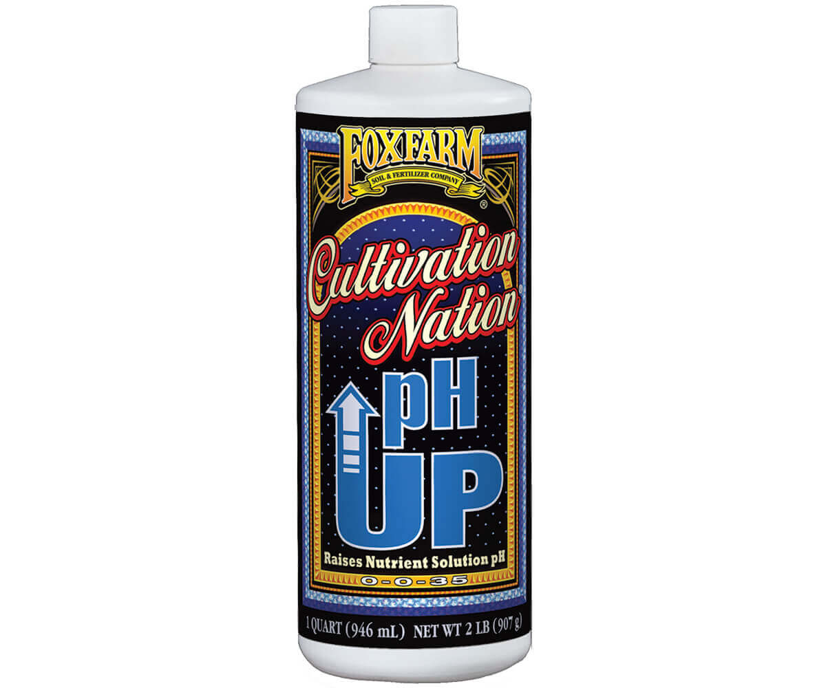 FoxFarm Cultivation Nation pH UP, Quart