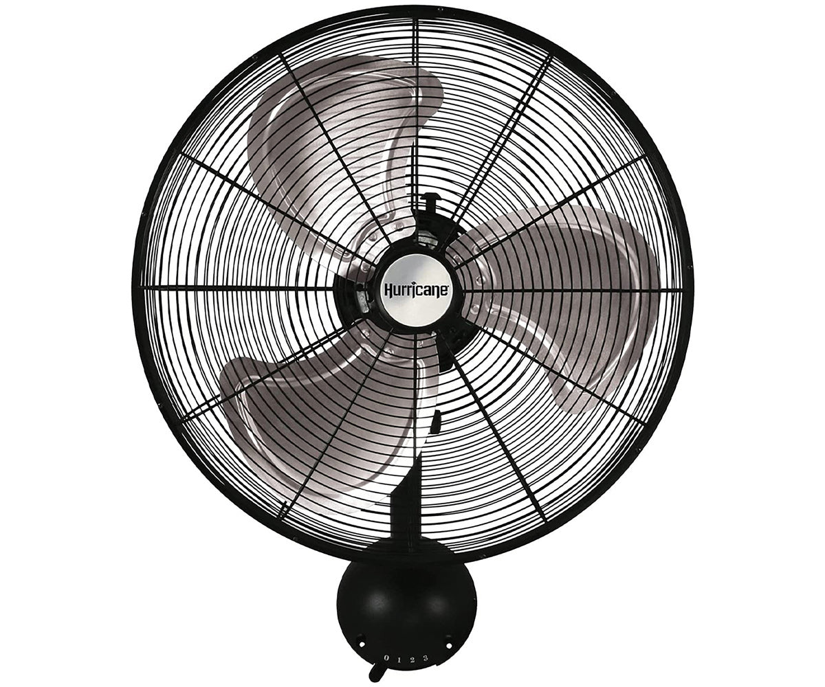 Hurricane Pro High Velocity Oscillating Metal Wall Mount Fan 20 Inch