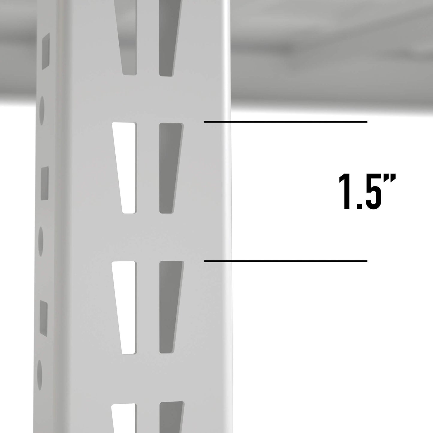 built-in 1.5 inch offset fitting