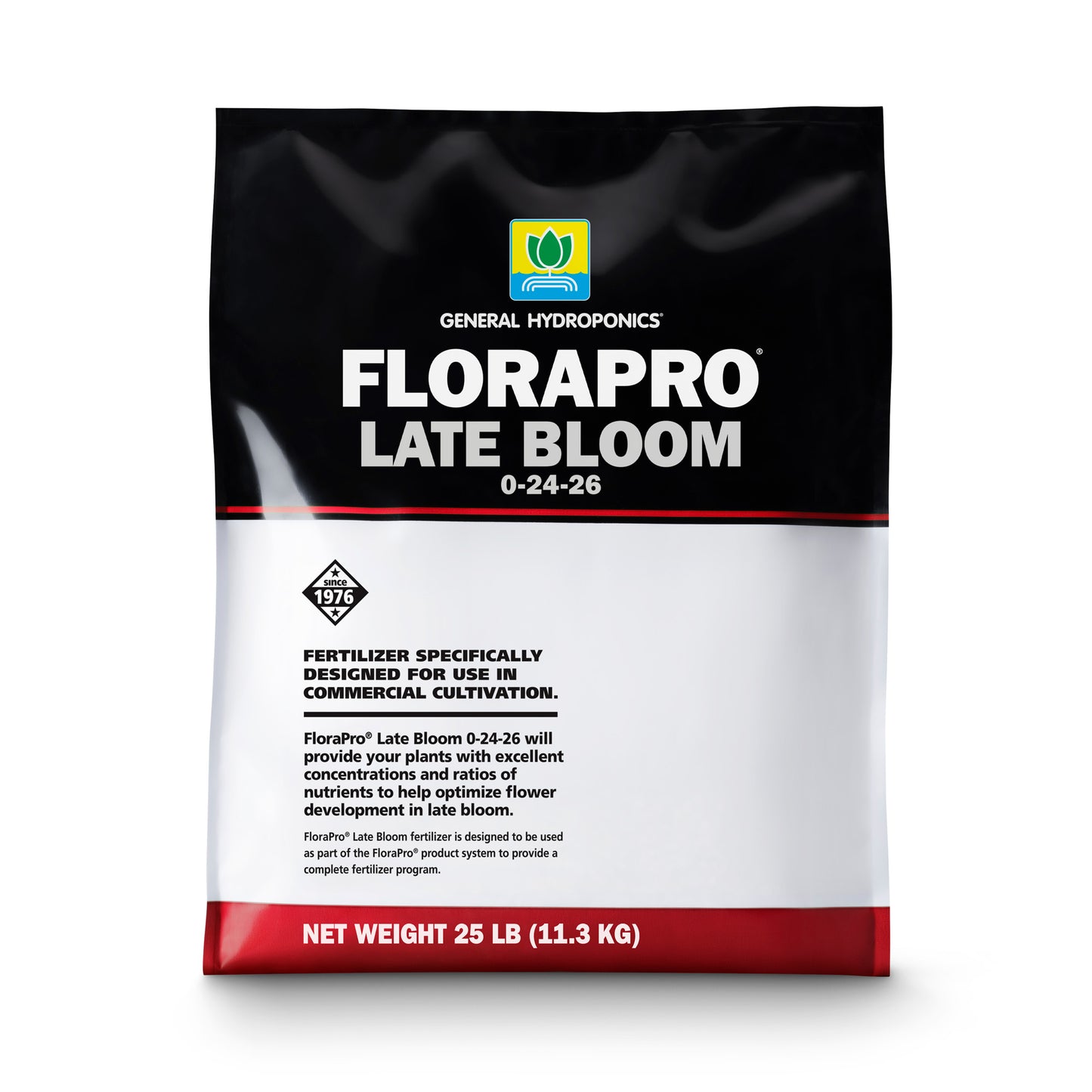 General Hydroponics | FloraPro Late Bloom 25 Lbs