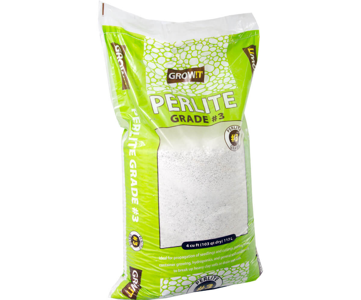 GROW!T Perlite Grade #3, Coarse