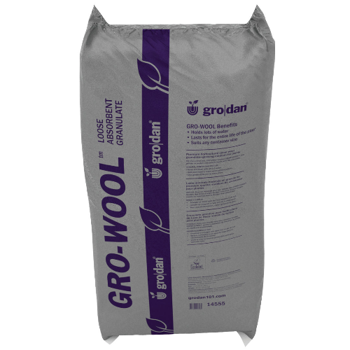 Grodan Gro-Wool Absorbent Granulate (45 lb. bag), 3.5 cu ft