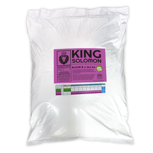 King Solomon Complete Crop Nutrition - Dry Formulation - Bloom B