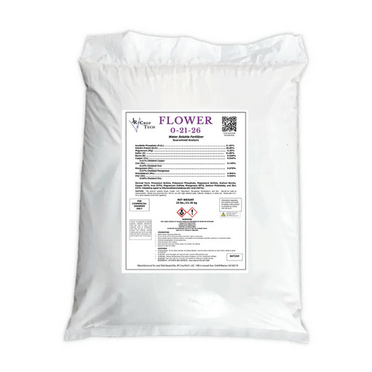 JR Croptech Flower Mix 0-21-26 Water-Soluble Fertilizer
