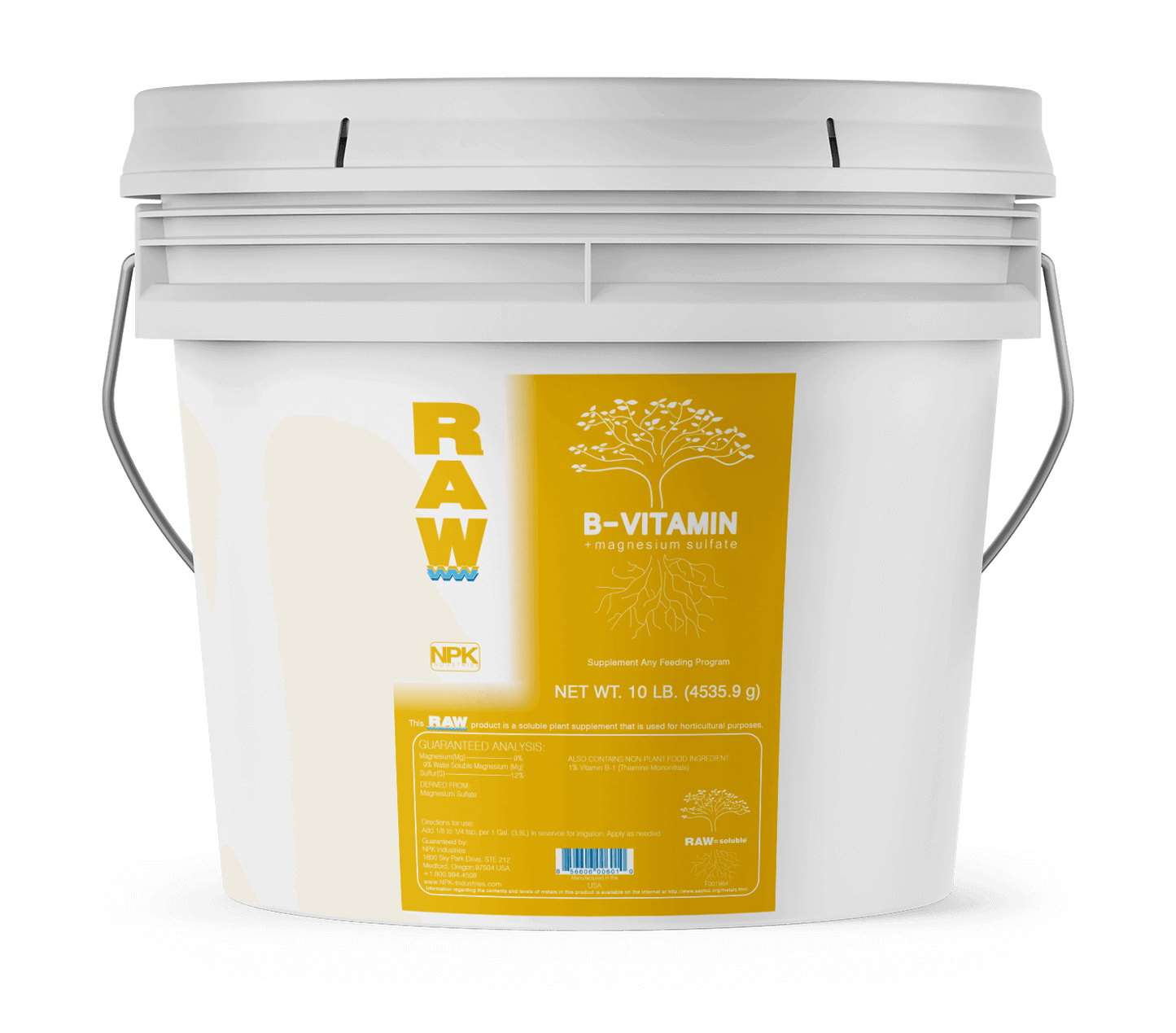 NPK Industries RAW B-Vitamin 10 Lbs