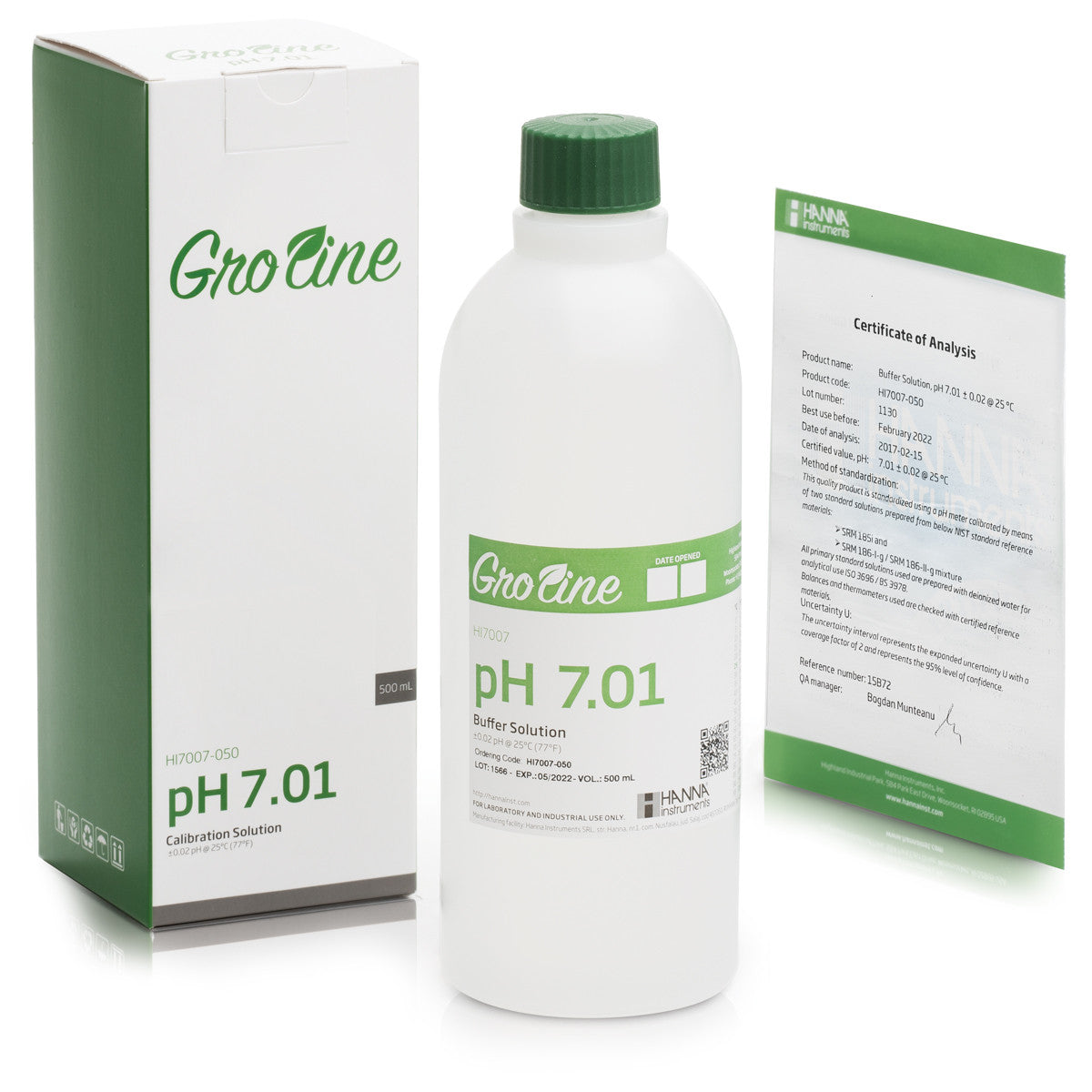 GroLine pH 7.01 Calibration Buffer