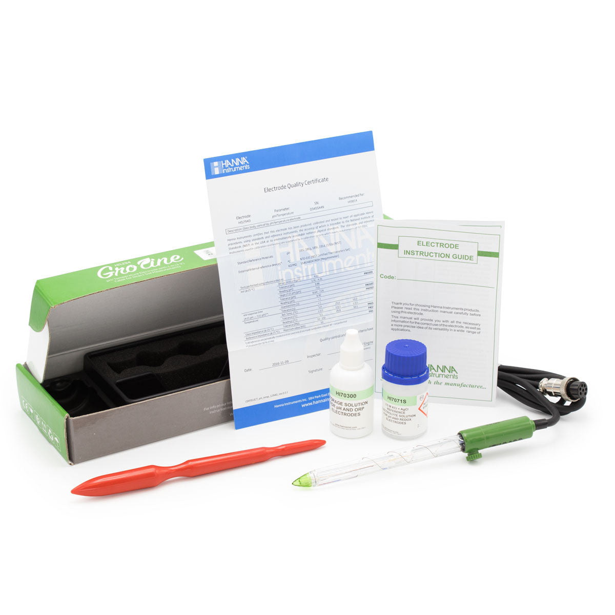 Direct Soil and Soilless Media pH Electrode for HI9814