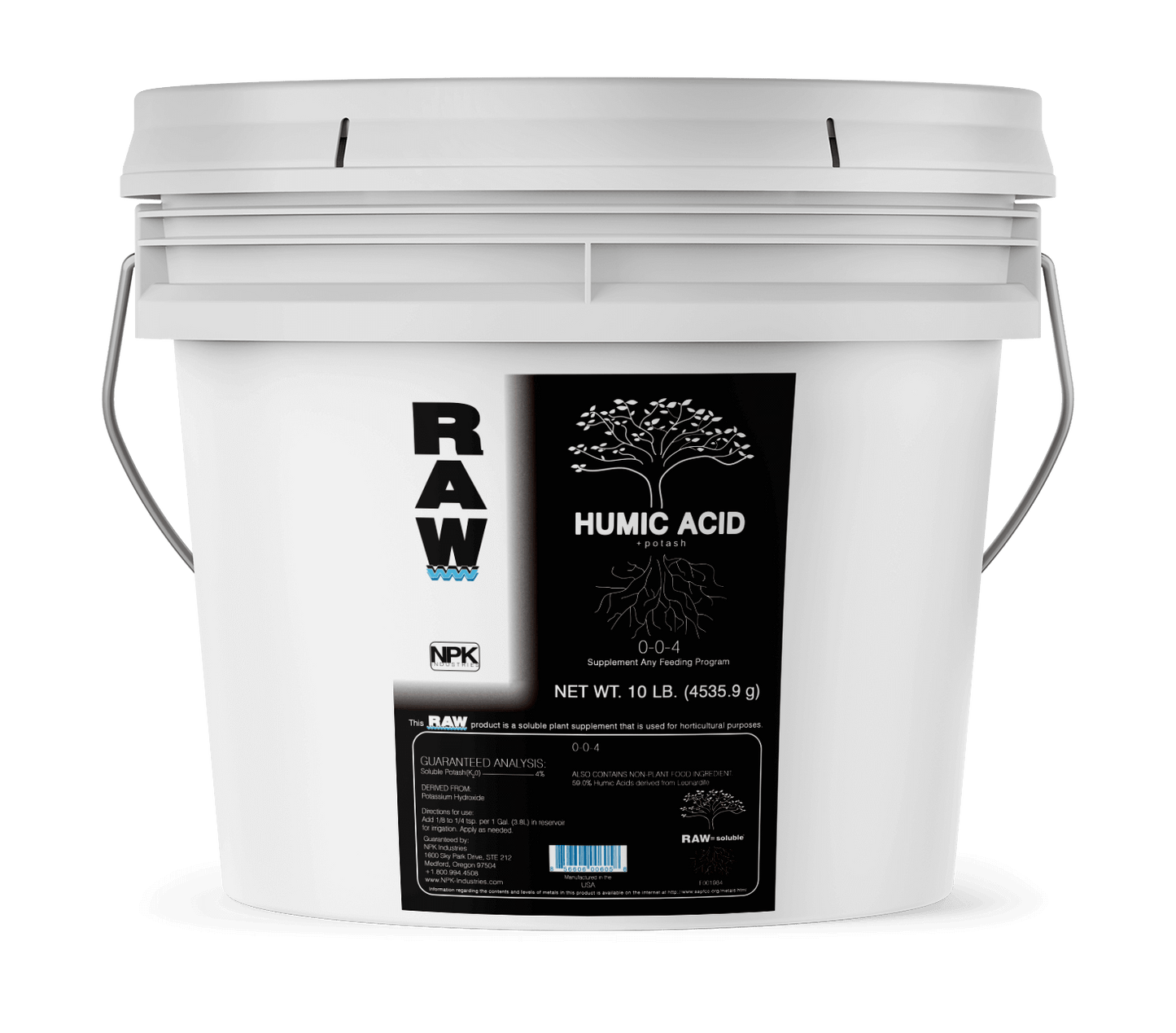NPK RAW Humic Acid 10 Lbs