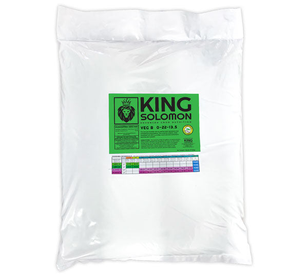 King Solomon Complete Crop Nutrition Dry Formula - Veg B