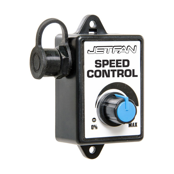 Speed controller included, 0-100% control