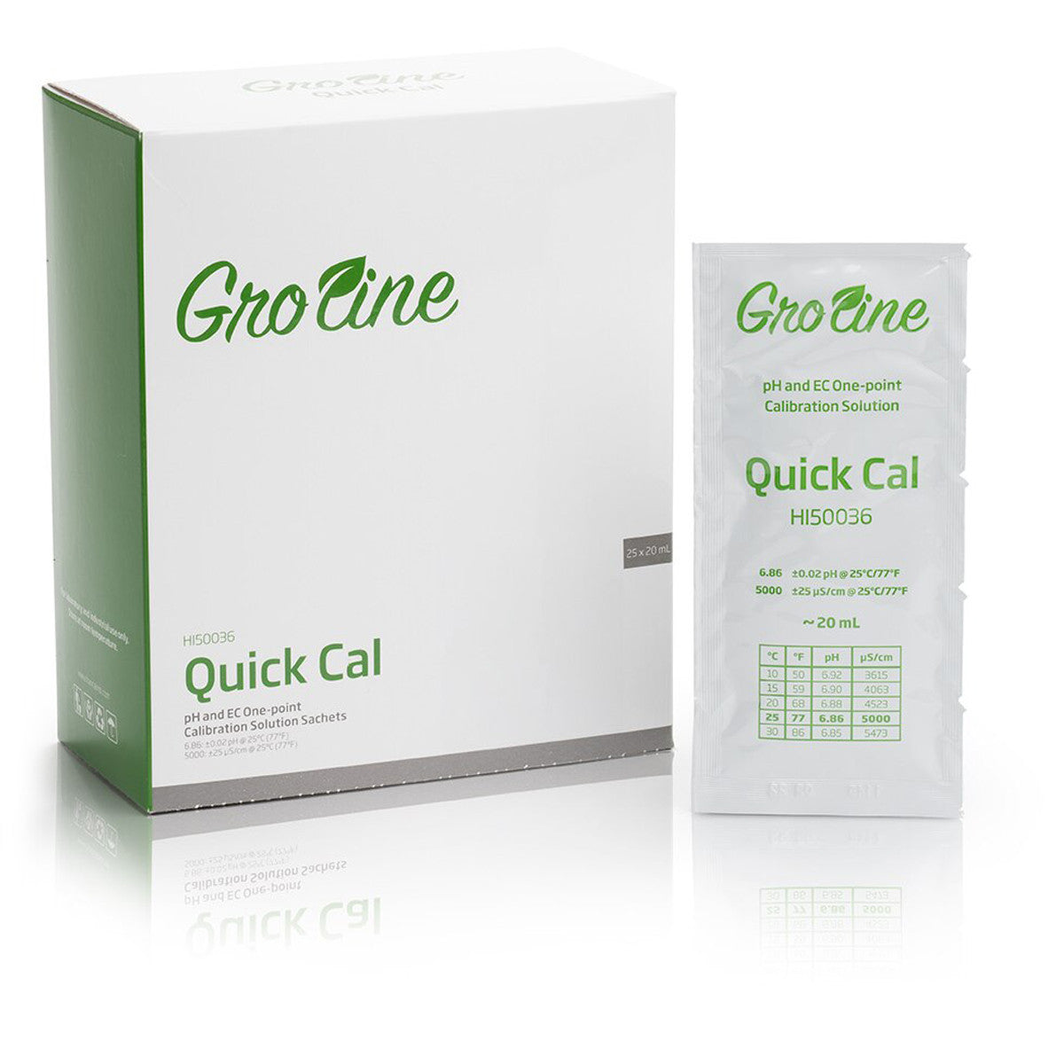 GroLine Quick Calibration Solution for pH and EC Meters