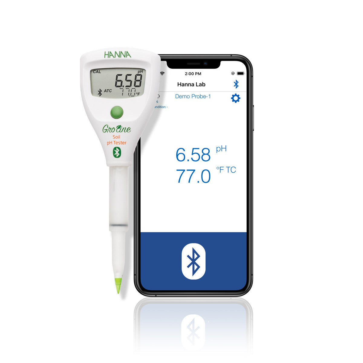 GroLine HALO2 Wireless pH Tester for Soil