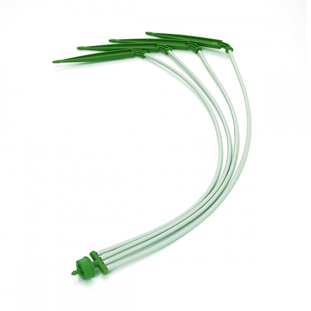 FloraFlex Drip | 4-Way .15 GPH Parallel Split Tube Assembly