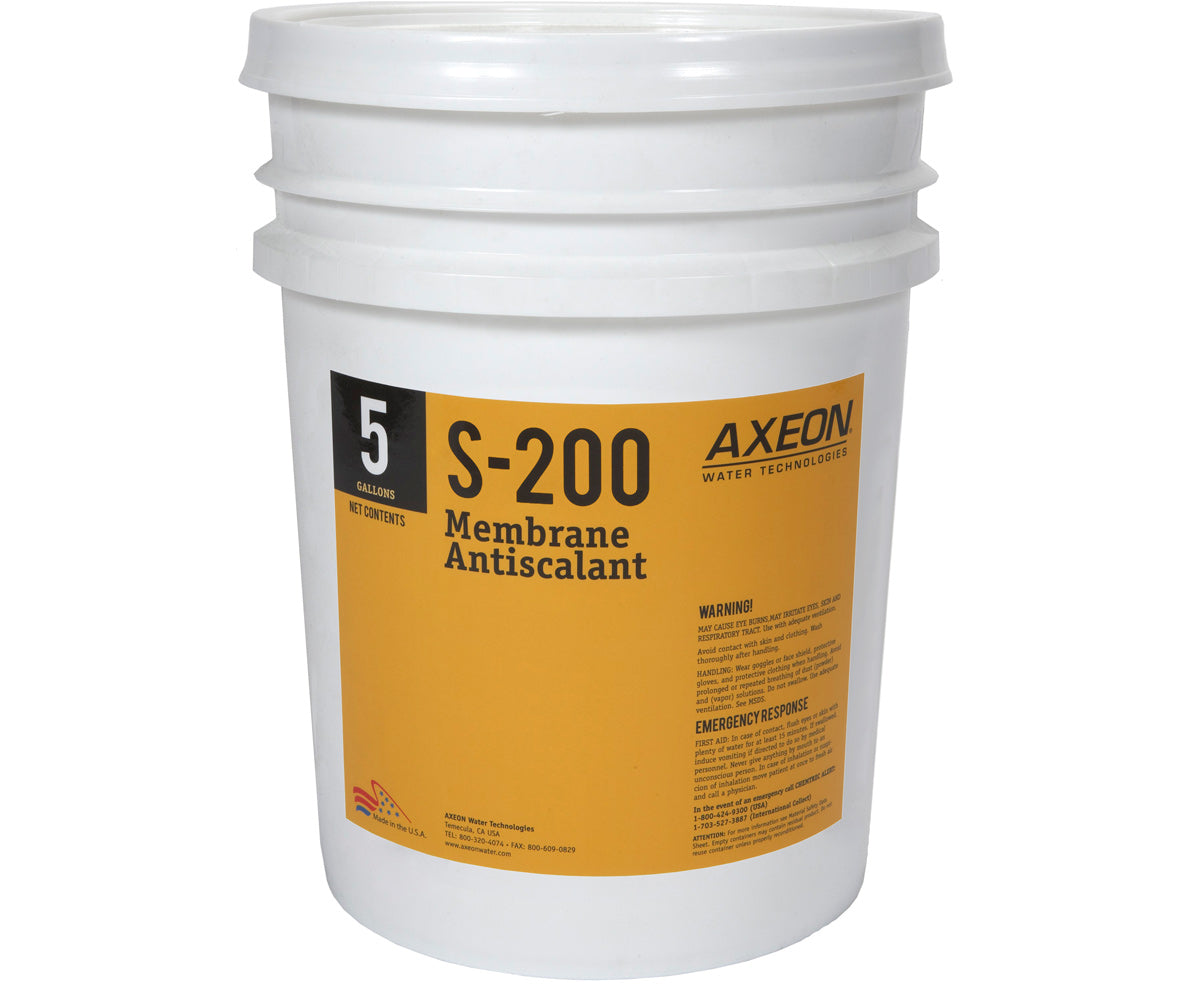 AXEON S–200 Membrane Antiscalant, 5 Gallon