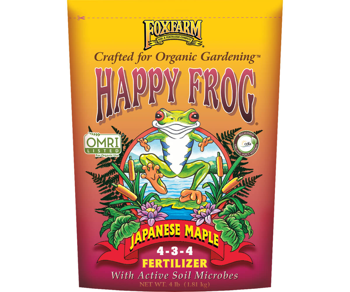 FoxFarm Happy Frog® Japanese Maple Fertilizer, 4 lb bag