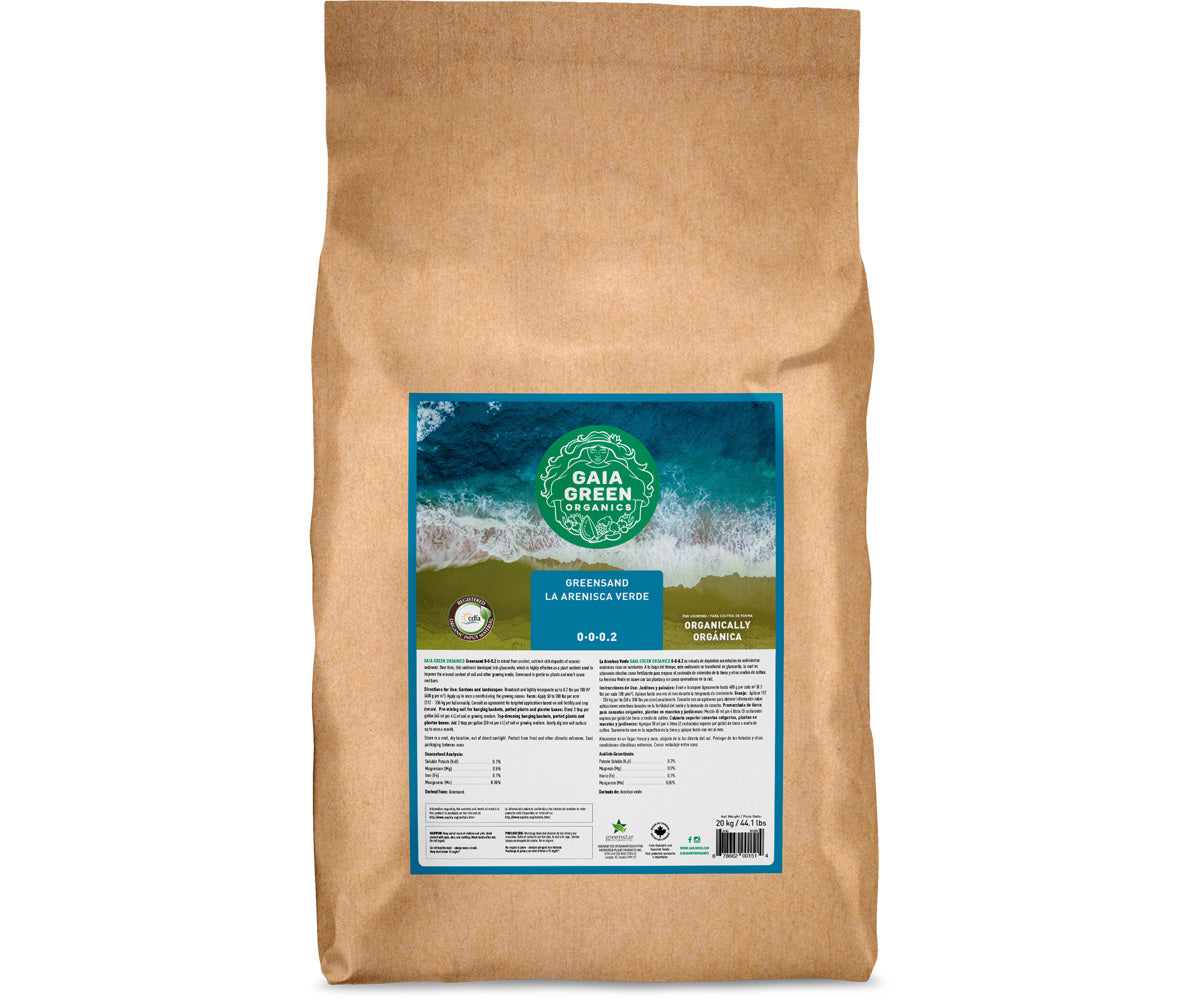 Gaia Green Greensand, 20 kg U.S. (NA02)