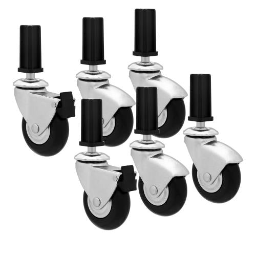 HD Caster Wheels - 6 pc