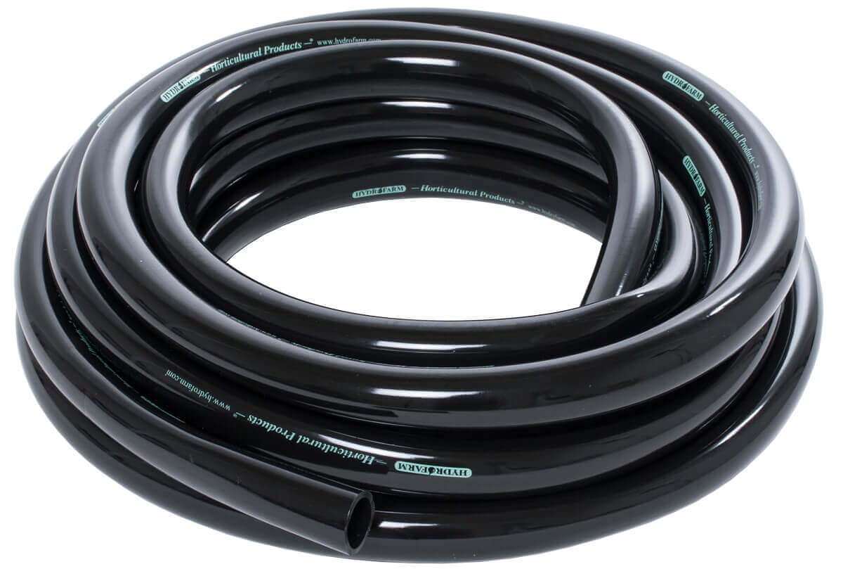 3/4" ID Black Tubing 25'