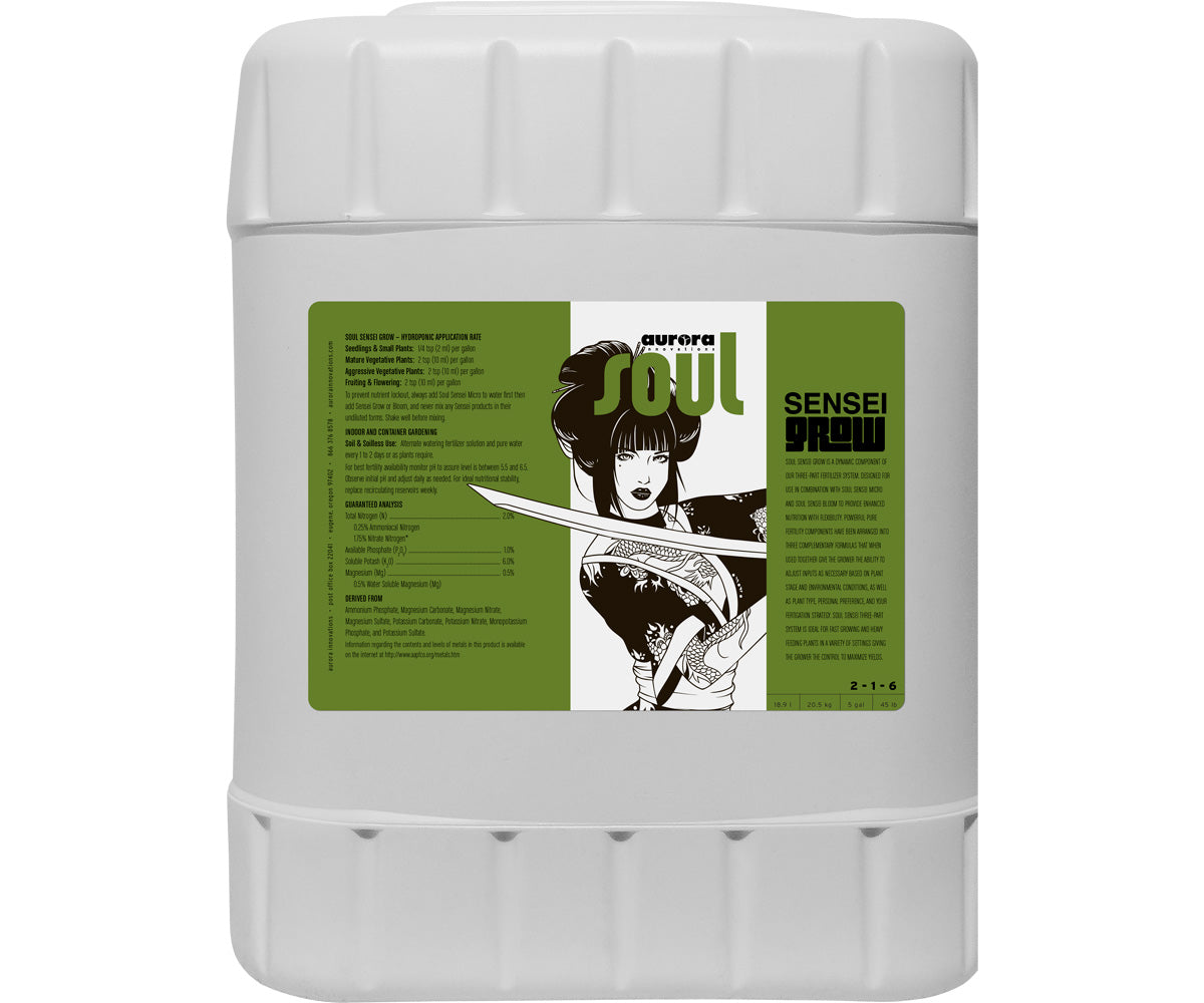 Soul Sensei Grow, 5 gal