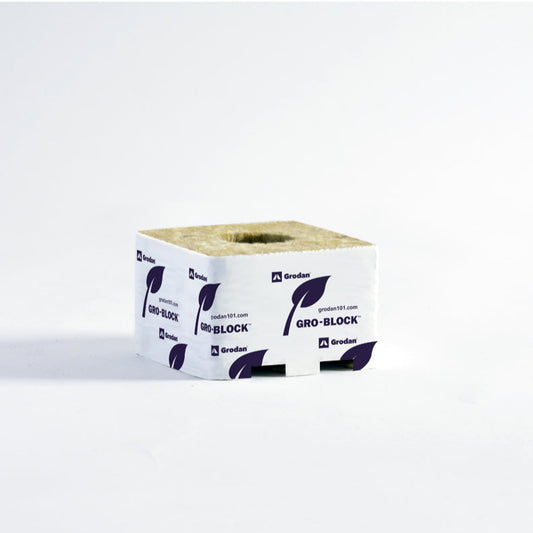 Gro Block Improved Small 4"GR6,5 w/ hole 4"x4"2.6"