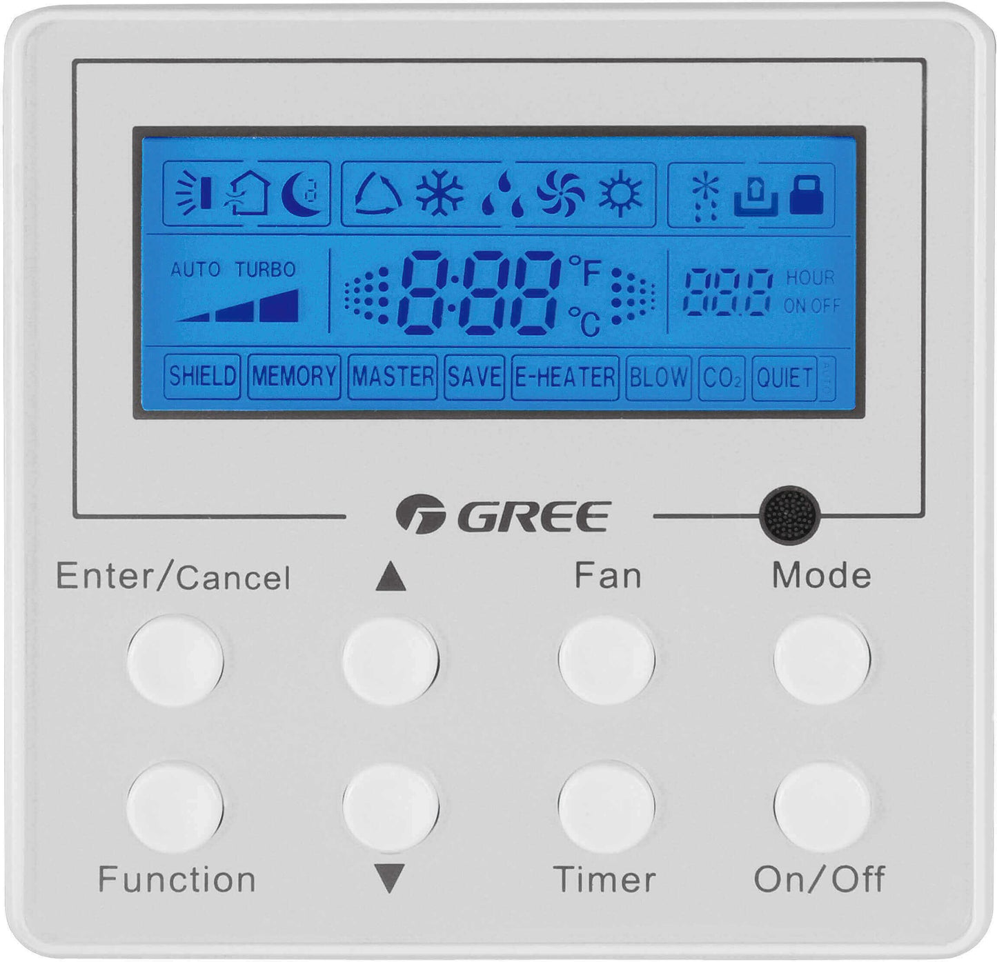 GREE XK41 Wired Controller with Backlight