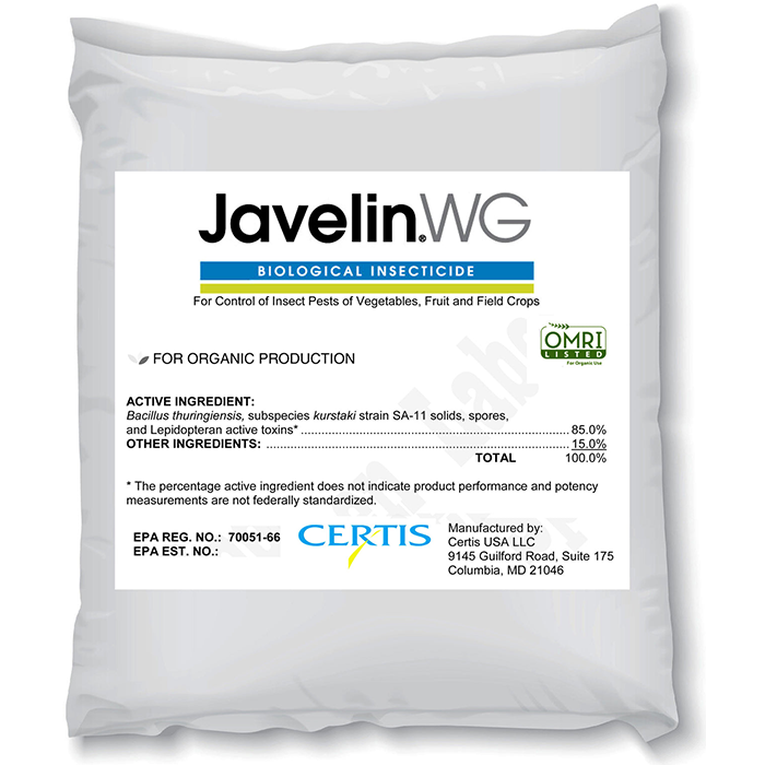 Certis Biologicals Javelin WG