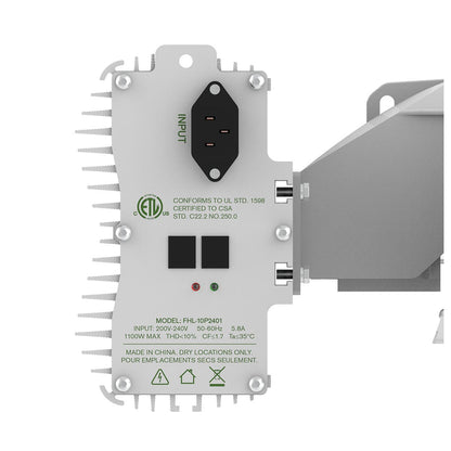 FloraFlex 1000W HPS Lights | 240V w/Bulb