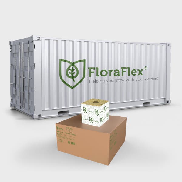 FloraWool 6" Cubes, Container