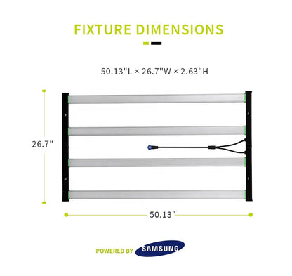 Flexstar 430W Pro LED Dimensions