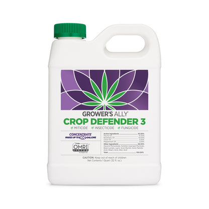 Grower’s Ally Crop Defender 3 Miticide, Inseticide, Fungicide