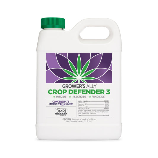 Grower’s Ally Crop Defender 3 Miticide, Inseticide, Fungicide