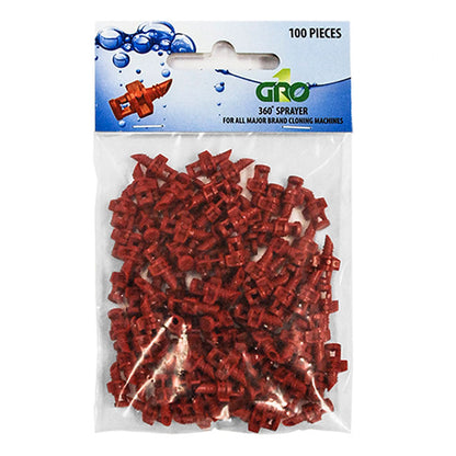 EZ-Clone 360 Sprayer, Red (Pack of 100)