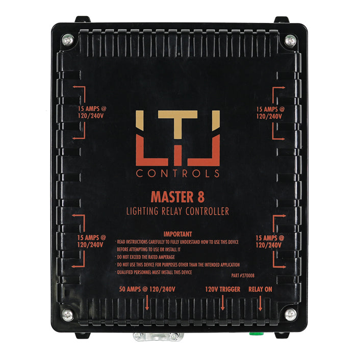 LTL Controls MASTER 8 Lighting Relay Controller