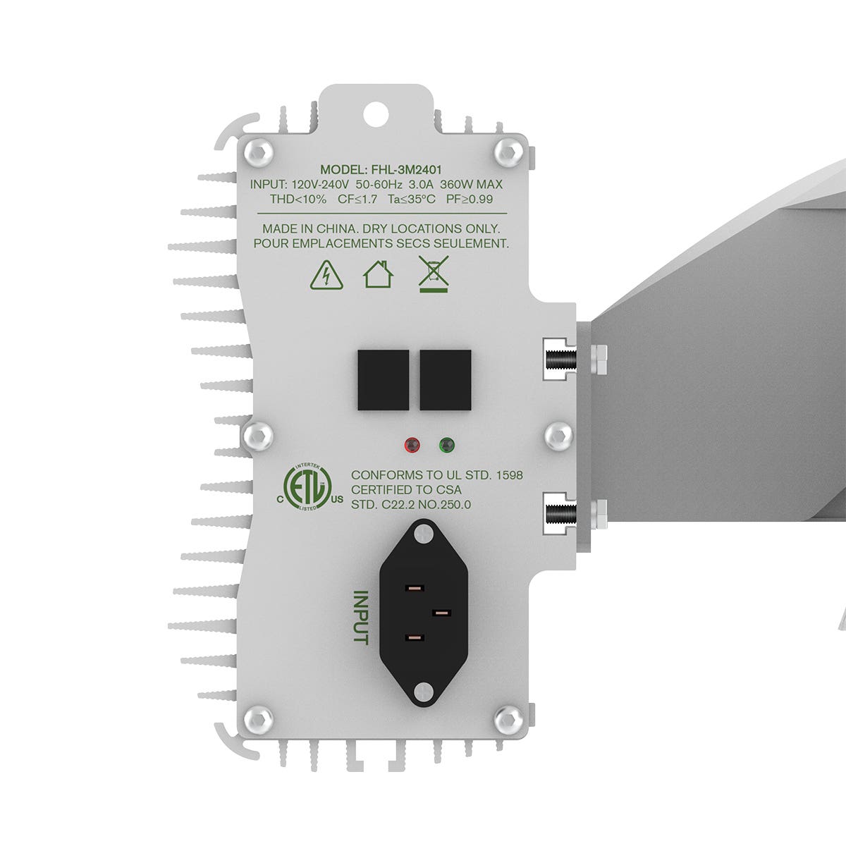 FloraFlex 315W CMH Ballast