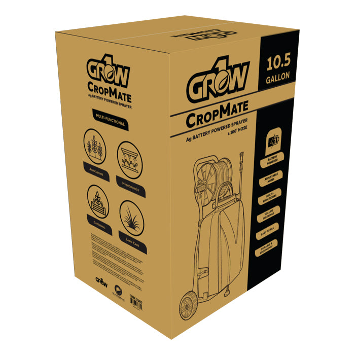 GROW1 Ag Battery Powered 10.5 Gallon CropCart Box