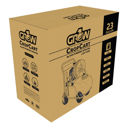 GROW1 CropCart 23 Gallon Gas Powered Sprayer - Box
