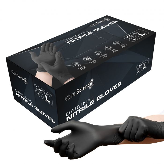 CoreScience Original Nitrile Gloves, Large