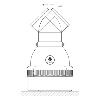 Drop Air X Humidifier 200 Pints - Diagram
