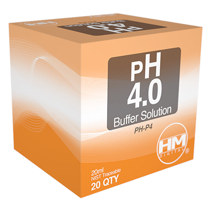 pH 4.0 - 20 packets of 20 ml