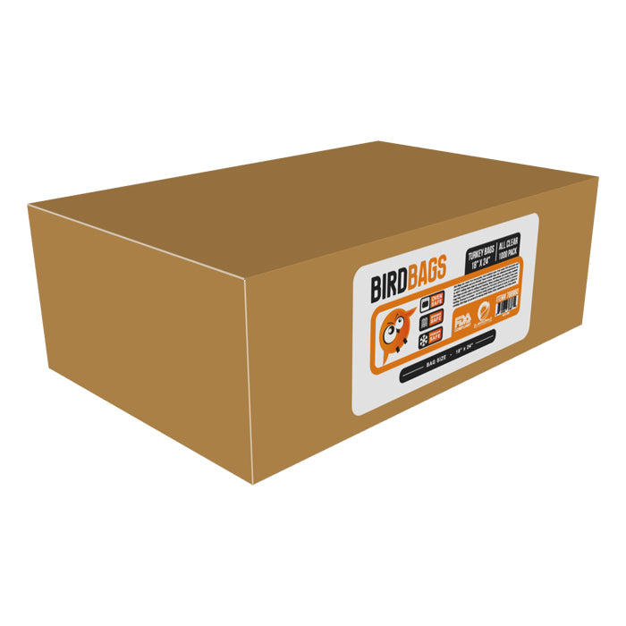 Bird Bags 4 Gallon Turkey Bags 18" x 24" (1000 Pack)