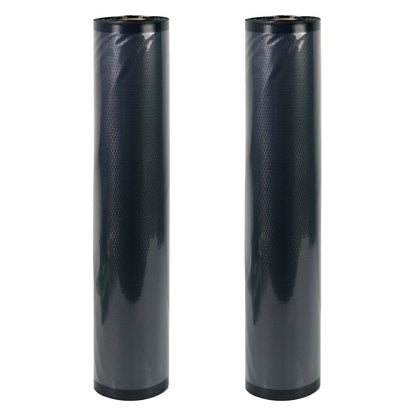 NatureVac Vacuum Seal Rolls, Black & Clear