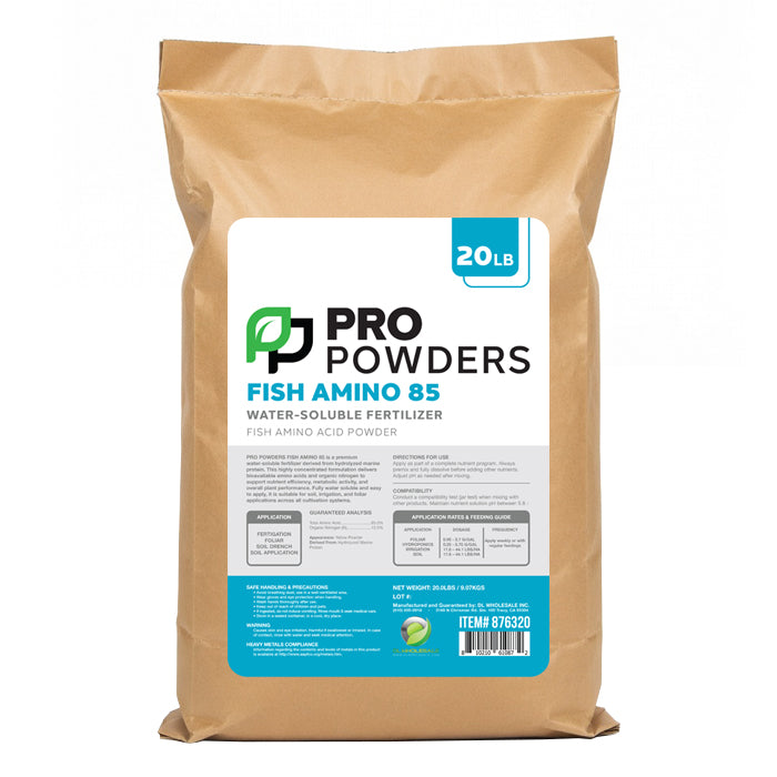 Pro Powders Fish Amino 85 - 20 Lbs